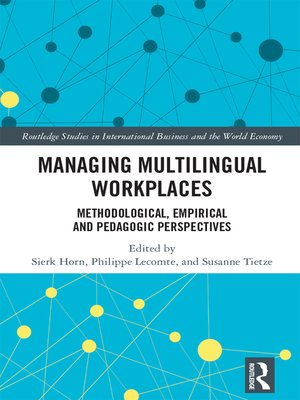 cover image of Managing Multilingual Workplaces